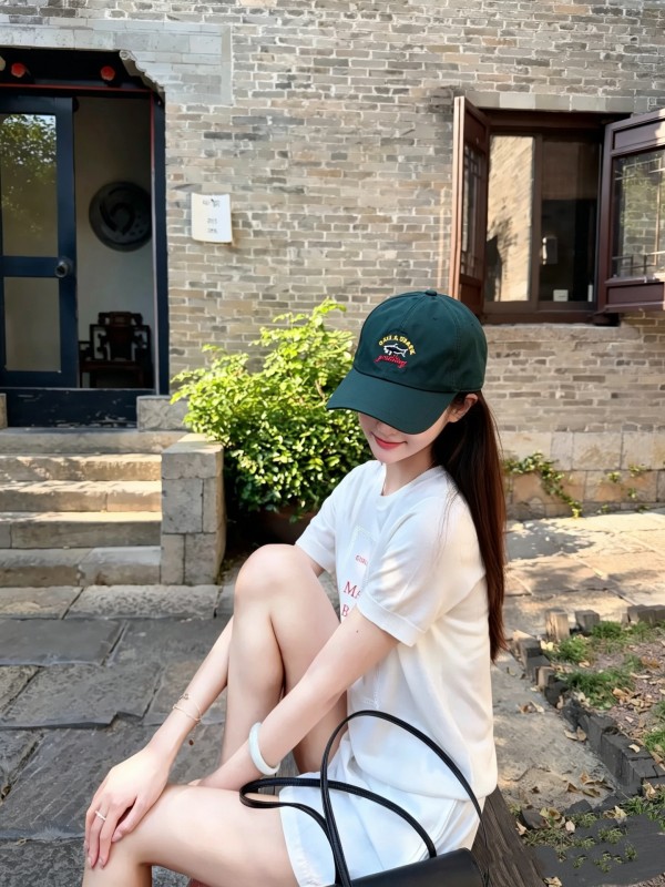 폴앤샤크 브랜드 야구모자, 앞면