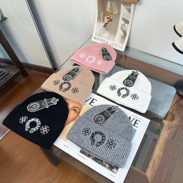 크롬하츠 니트 모자