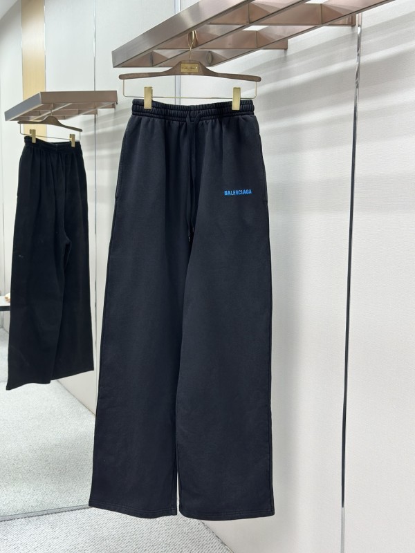 발렌시아가 블루 레터링 스트레