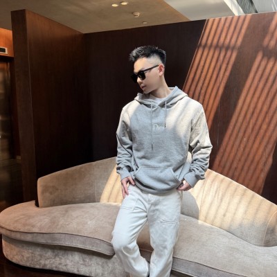 디올 26FW 레터 자수 후드 스웨