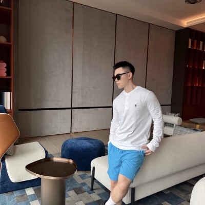 랄프로렌 포니 자수 헨리넥 긴팔