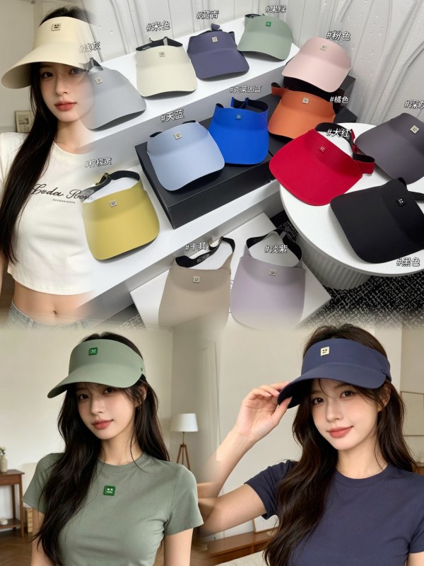 웃음 무흔 오픈탑 모자