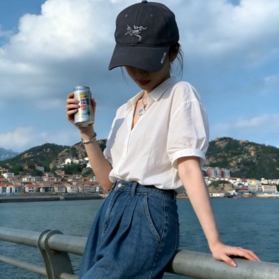 신상 자수 볼캡